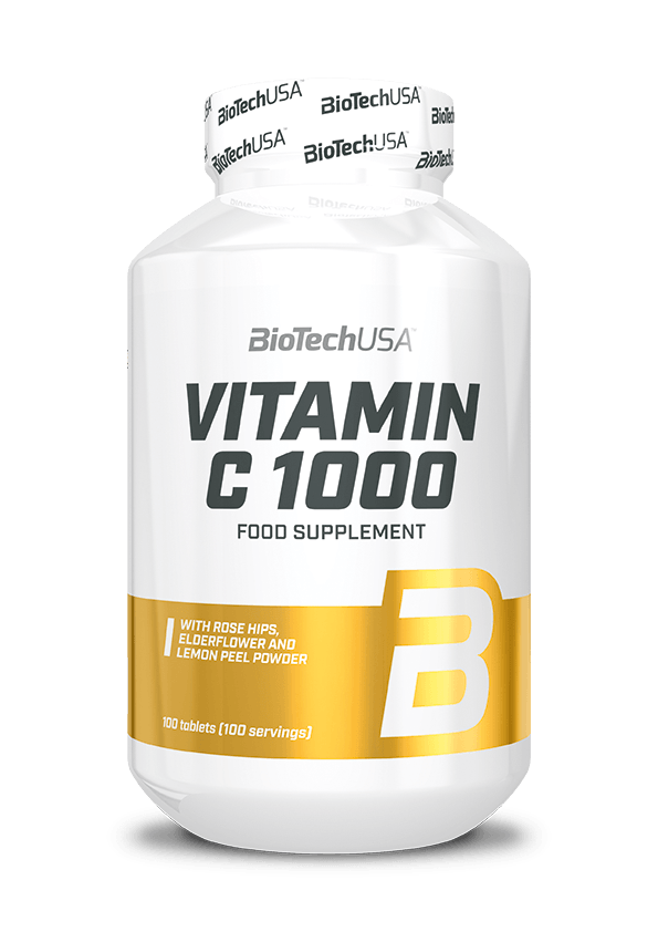 Vitamin C 1000, 100 tabletas en stock en Canarias - BioTechUSA.deportescanarias.es