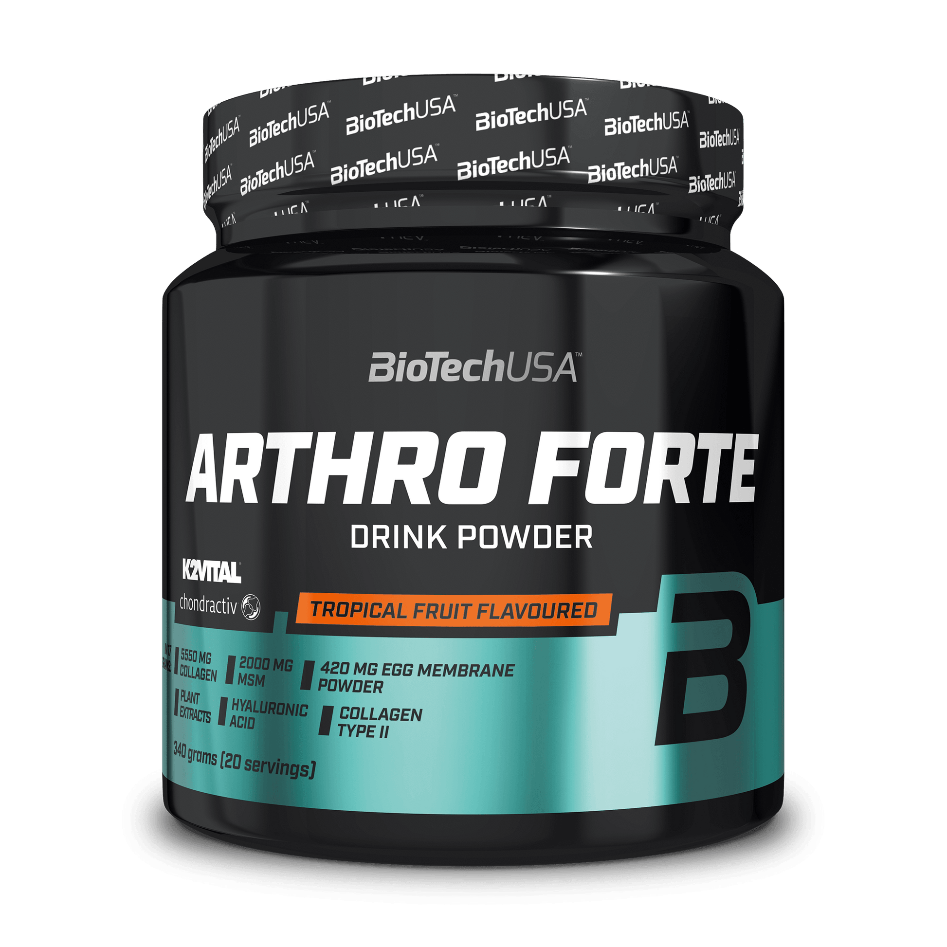 Arthro Forte bebida en polvo 340g en stock en Canarias - BioTechUSA.deportescanarias.es