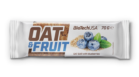 Oat & Fruits70g en stock en Canarias BioTechUSA